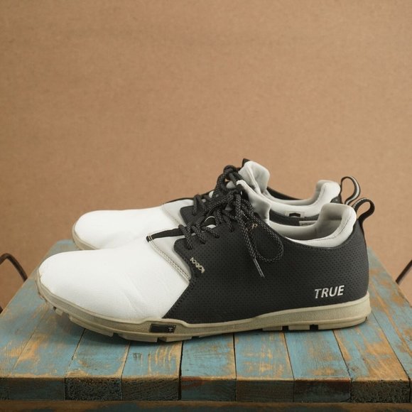 TRUE linkswear Shoes True Linkswear Mens Golf Shoes White Black